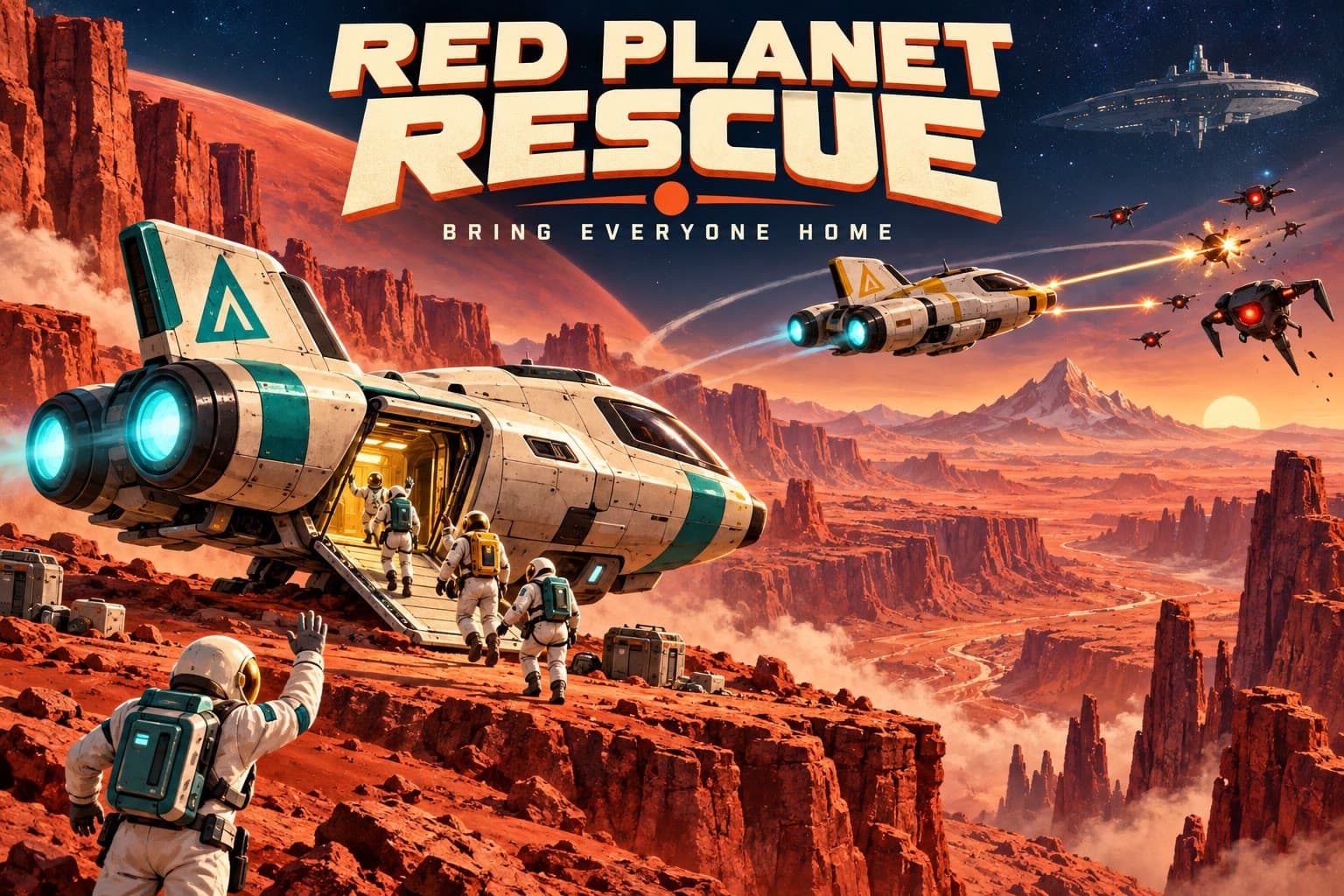 Red Planet Rescue artwork