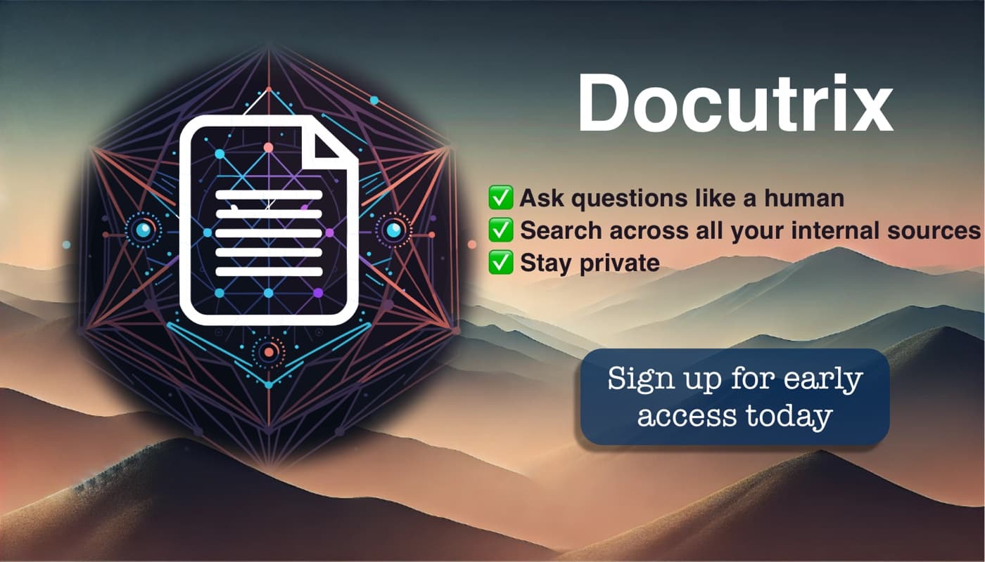 Docutrix — Private AI-Powered Search for Your Documents