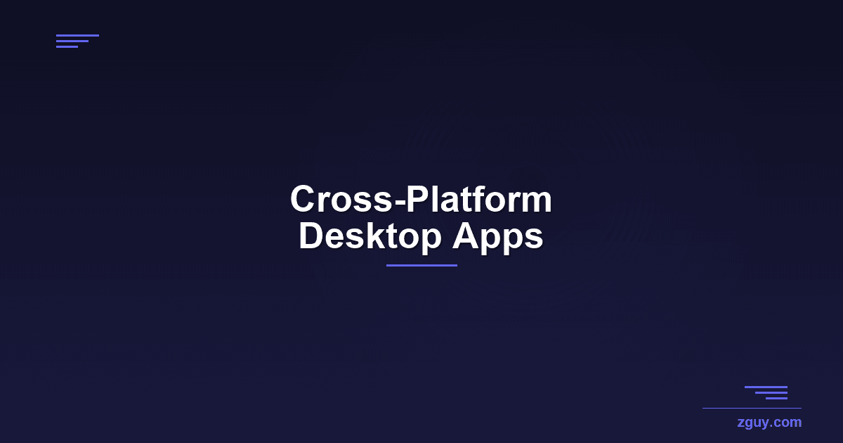 Cross-Platform Desktop Apps: Electron vs Flutter vs Native